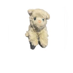 Animal Alley Vintage Cat Plush Stuffed Animal 10 Inch Kitten Blue Eyes Persian